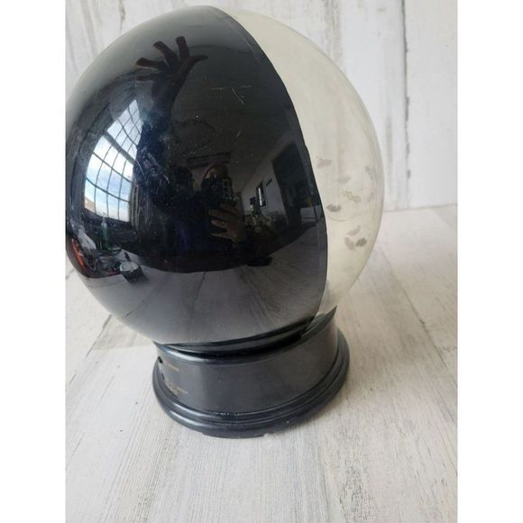 Gemmy snow globe zombie Halloween tornado home decor animated light up - Picture 5 of 9